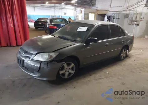 2004 Honda Civic Lx from USA, damaged, VIN 2HGES155X4H597610